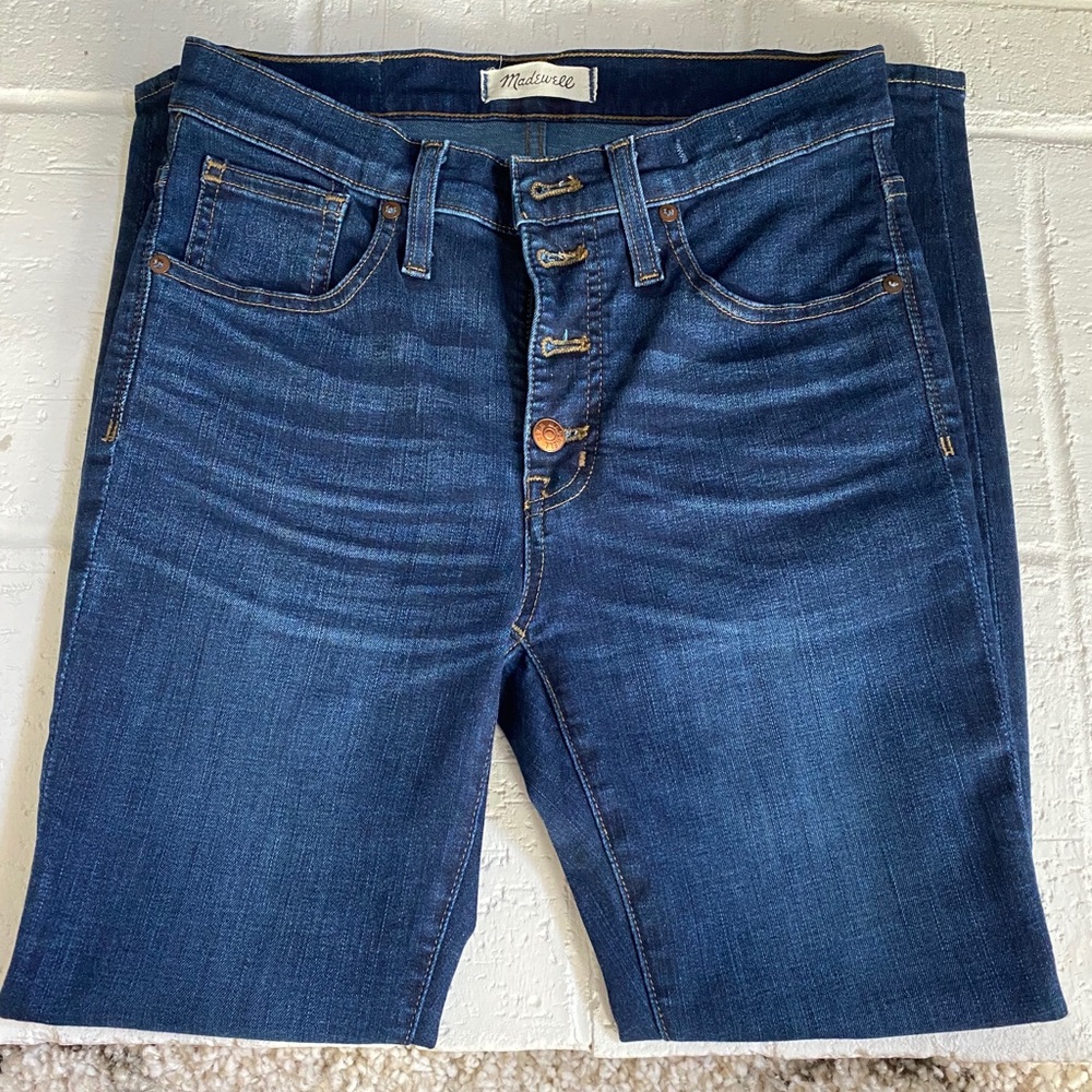 Madewell high rise skinny